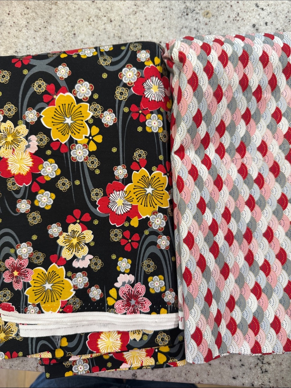 Diary of A Geisha Cotton Quilt Fabric Pippa Moon Studio E